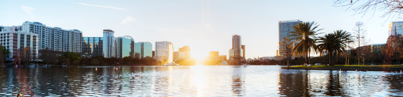 Downtown landscape view.