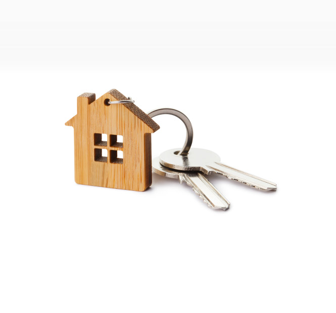 House keys.