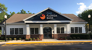 Picture of the One Florida Bank Apopka branch.